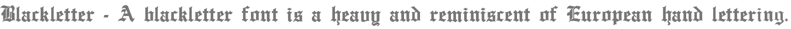 Blackletter